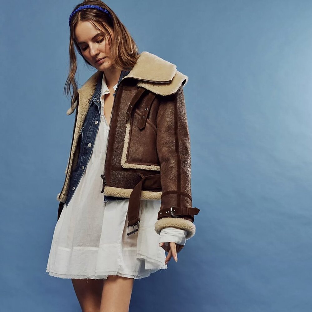 We The Free Sheer Swing Shirt Tunic Dress